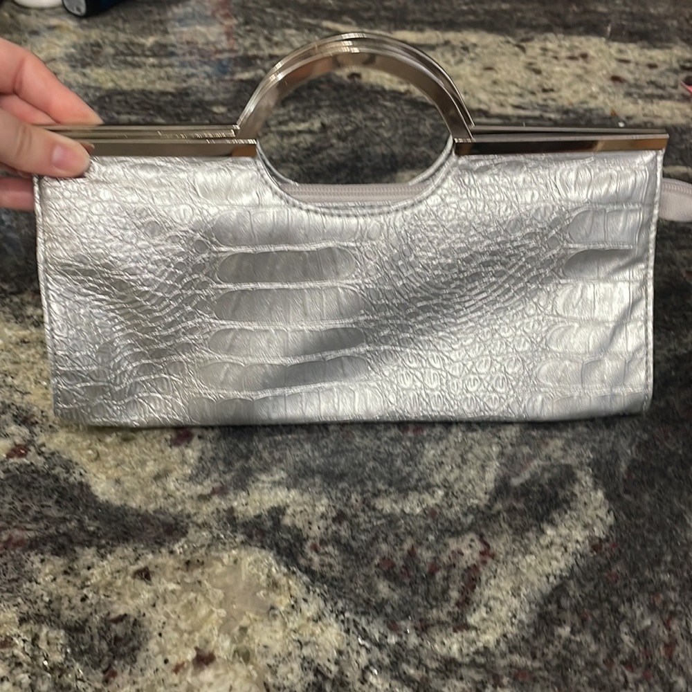 Candies | Silver Clutch